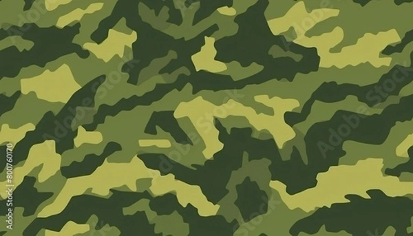 Fototapeta Seamless Colorful Tiger Texture Pattern