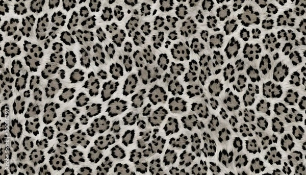 Obraz snow leopard skin texture