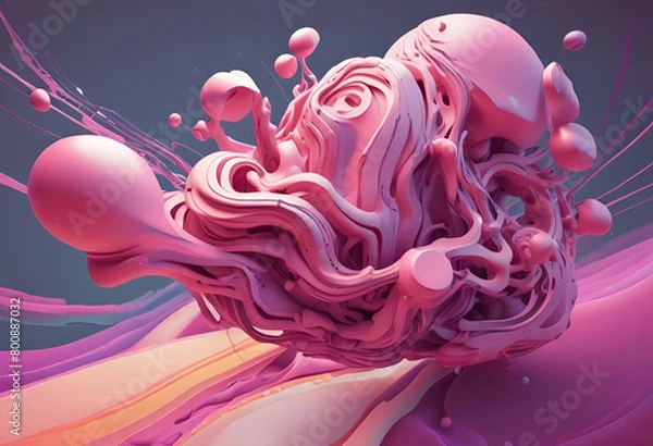 Obraz abstract background 3d