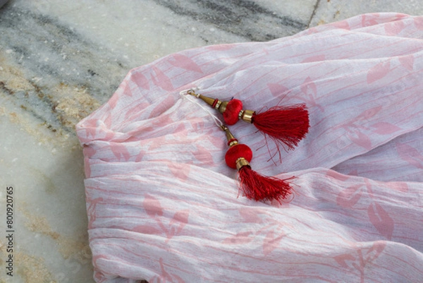 Obraz red hanging for the blouse