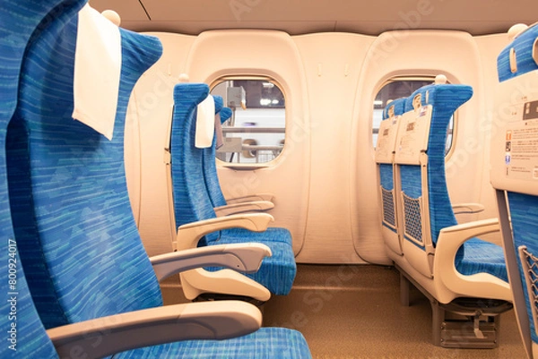 Obraz 新幹線の座席