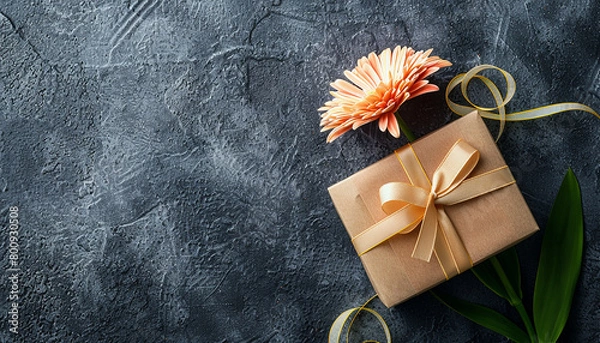 Obraz beautiful gift boxes for fathers day generated by AI