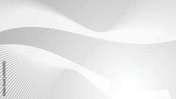 Fototapeta Gray oblique line stripes background with gradient for backdrop or presentation