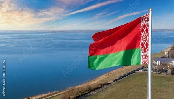 Obraz The Flag of Belarus