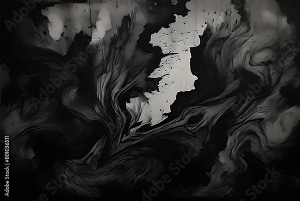 Fototapeta background with smoke Generatve Ai