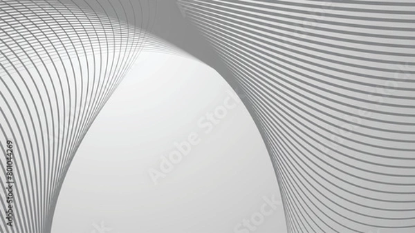Fototapeta Gray oblique line stripes background with gradient for backdrop or presentation