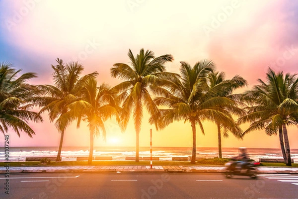 Obraz Nadmorska autostrada