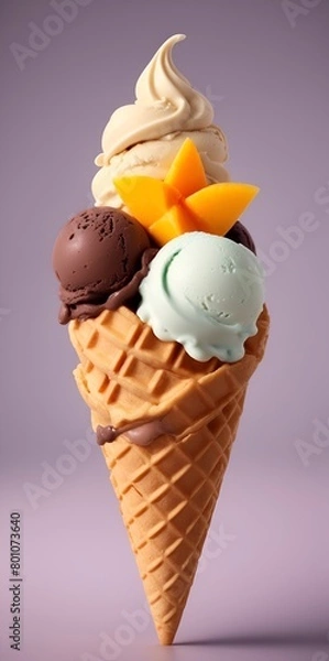 Obraz ice cream cone