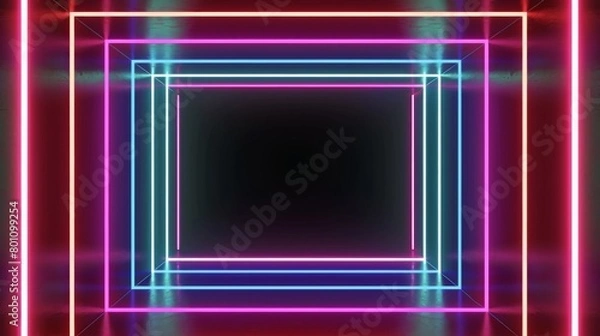 Fototapeta ネオンカラーの背景