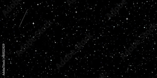 Fototapeta Abstract space. Seamless pattern