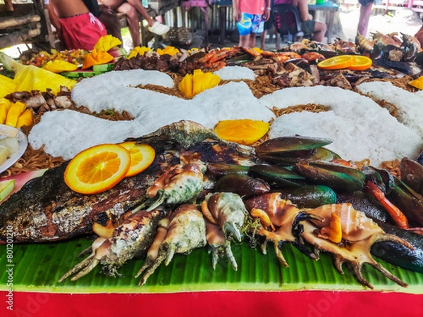 Obraz Siargao Boodle Fight