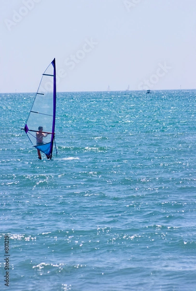 Fototapeta windsurfer