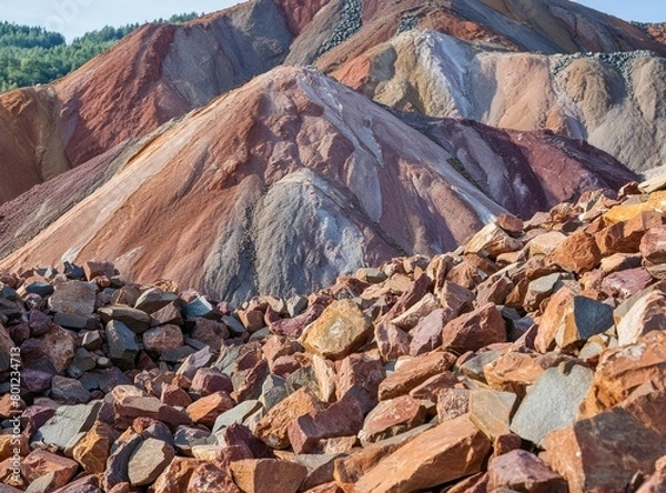 Obraz Vanadium mine tailings