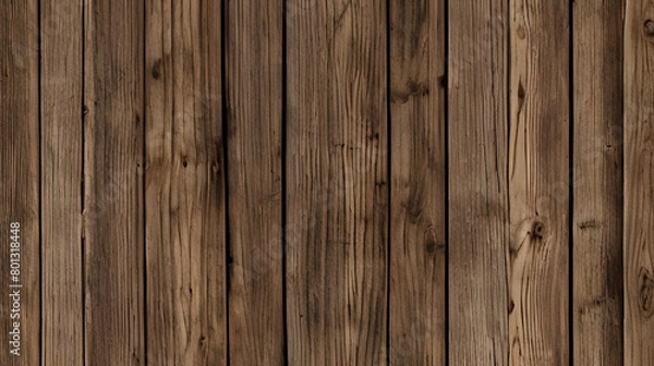 Fototapeta Wood texture. Natural surface of wooden slats. Hardwood. Wooden board. A wall of planks. Decorative elements. Old realistic panel
