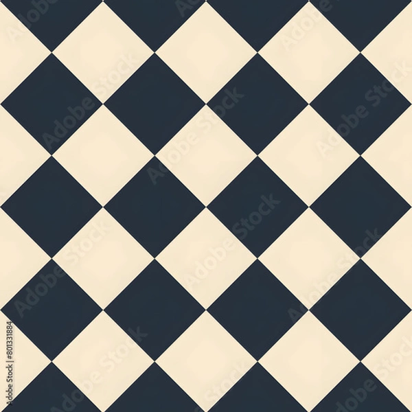 Obraz A graphic wallpaper pattern for floor tiles or walls.