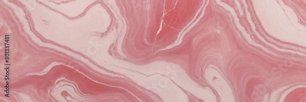 Obraz Wide pink marble texture background