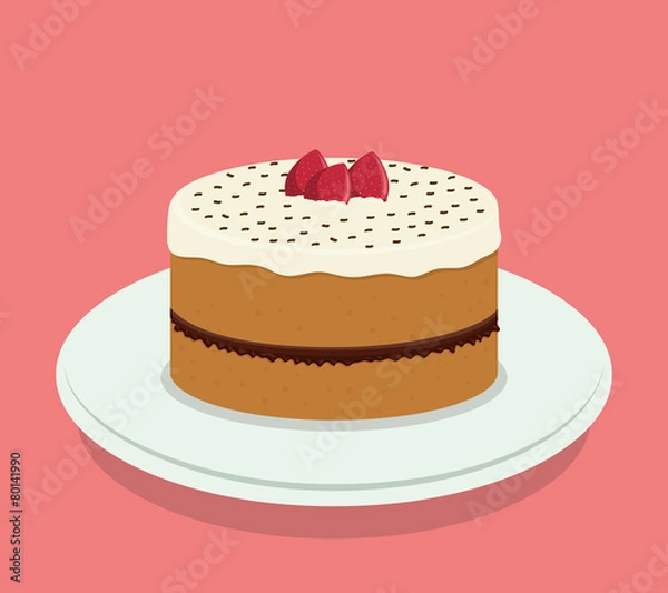 Fototapeta Cake design.