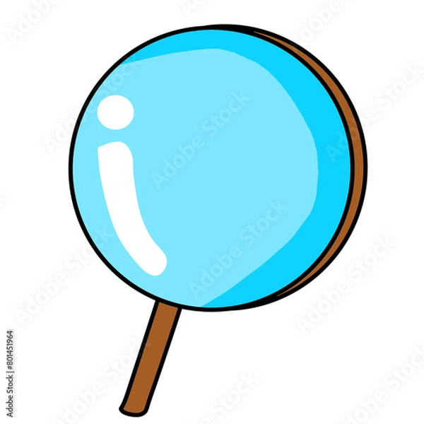 Fototapeta magnifying 