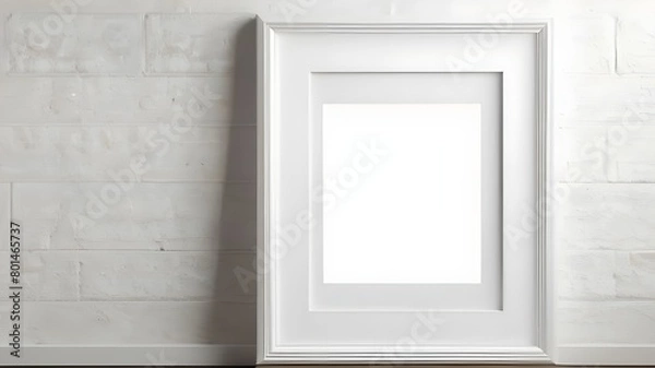 Fototapeta Empty Mock up frame 