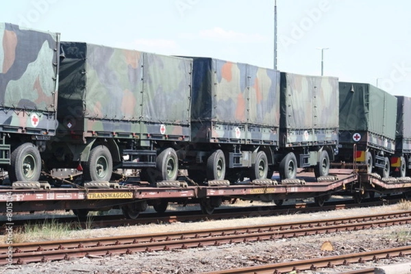 Obraz Hilfsgüter Bundeswehr