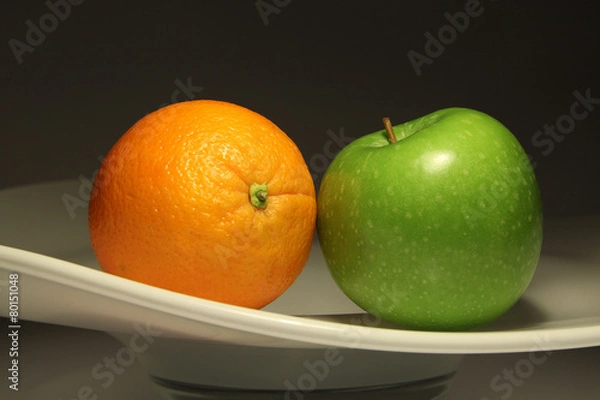 Obraz Sinaasappel en appel