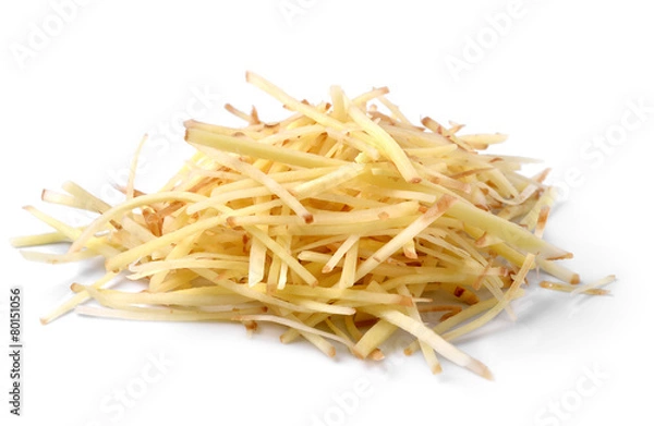 Obraz ginger slice on white background