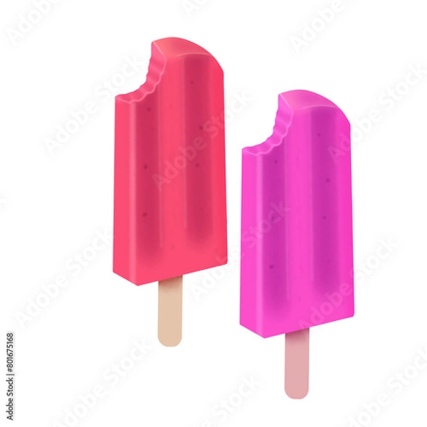 Obraz ice cream on a stick