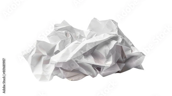 Fototapeta Crumpled paper 