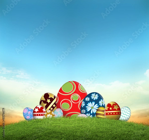 Fototapeta Happy easter day