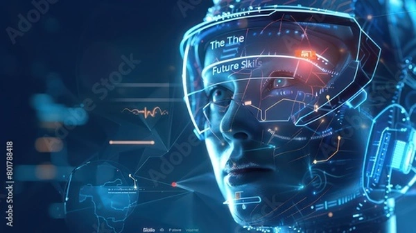 Obraz future skills in vr virtual vision