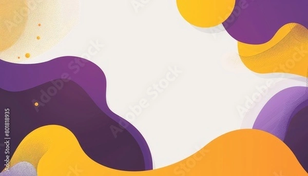 Fototapeta abstract colorful background with waves