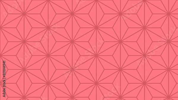 Fototapeta Web　麻の葉文様　和柄
日本
伝統的
和風
壁紙
