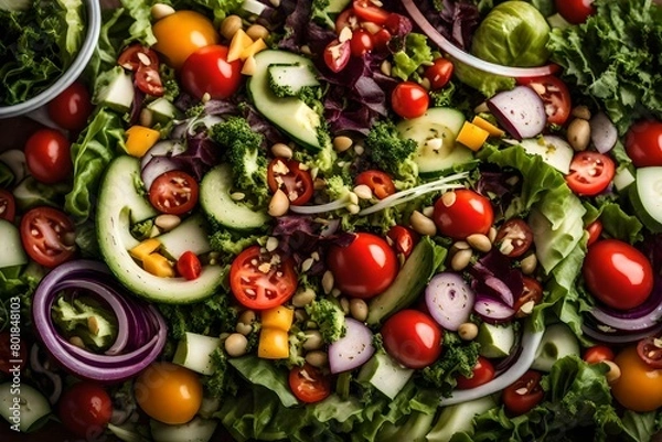 Obraz vegetables on the market