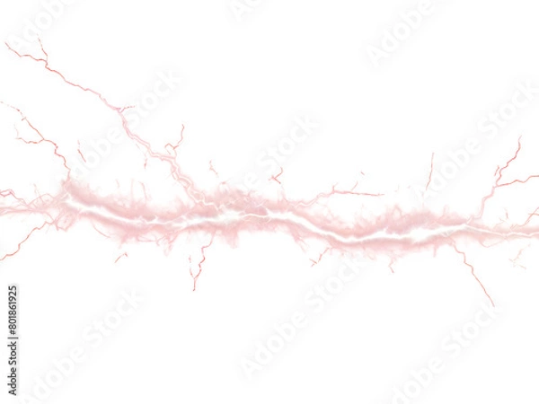 Obraz Red electricity isolated background