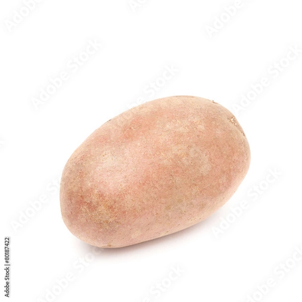 Obraz Dark brown potato isolated