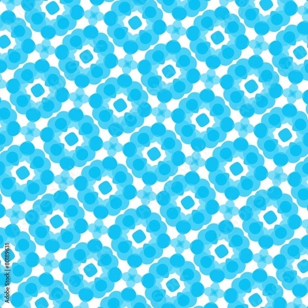 Fototapeta pattern illustration of abstract flowers