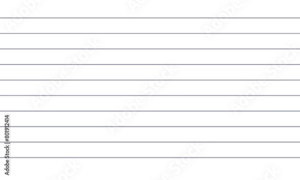 Obraz Realistic vector illustration of blank sheets of square and lined paper from a block isolated on white background. 11 22	
