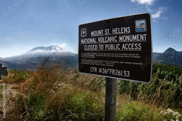 Obraz Mount Saint Helens