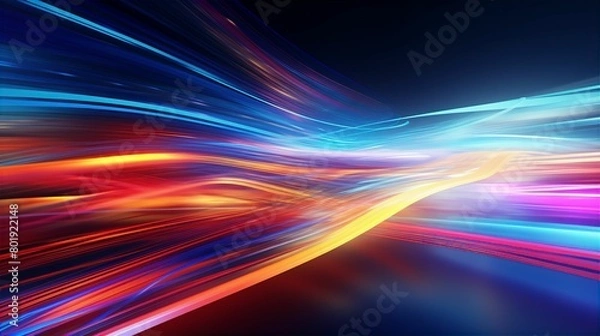 Fototapeta technology, internet, communication, data, network, high-speed, transfer, digital, rapid, super, bandwidth, fast, efficiency, connection, speed, seamless, innovation, quick, information, latency