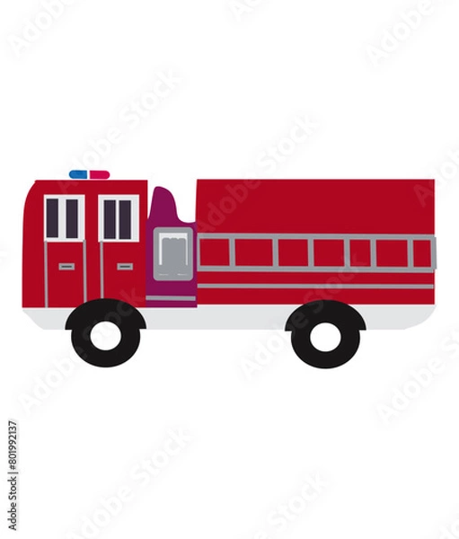 Obraz Track tor Elements and Craft Design.