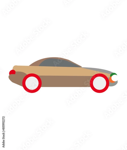 Obraz Car Elements and Craft Design.