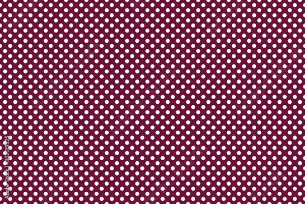 Obraz violet or purple seamless pattern with white dots
