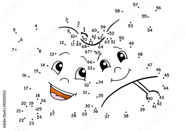 Fototapeta gioco puntini campane