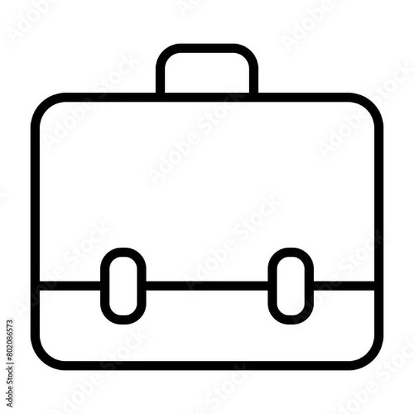 Fototapeta Briefcase icon