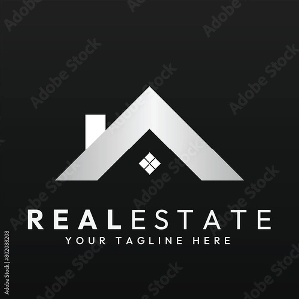 Obraz Real Estate logo vector or template