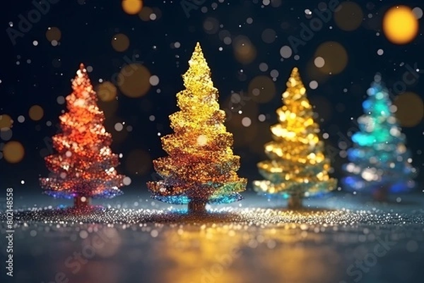 Obraz Mini Christmas Tree Portrait