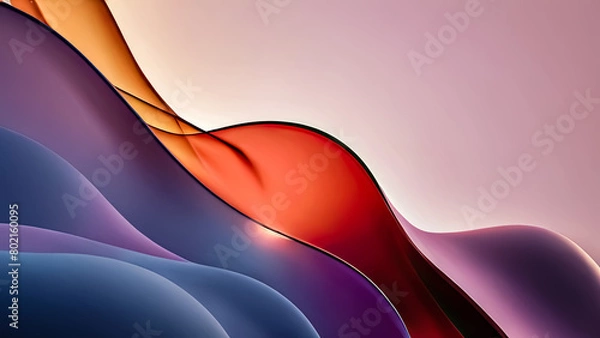 Obraz Unraveling Complexity: Abstract Design Backgrounds in Full Bloom