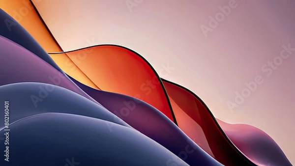 Obraz Exploring the Ethereal: Abstract Design Backgrounds That Mesmerize