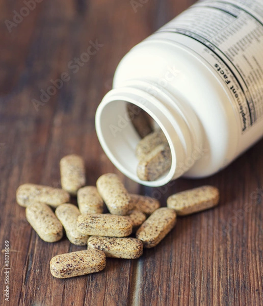 Obraz vitamin pills