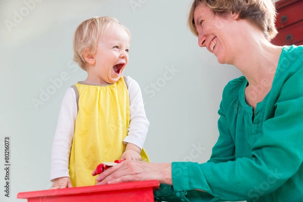 Obraz Gemüse aus Holz schneiden